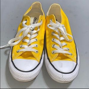 canary yellow converse